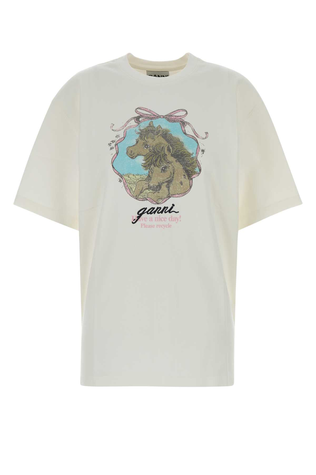 [GANNI] T-shirts FW26 A1050222 135