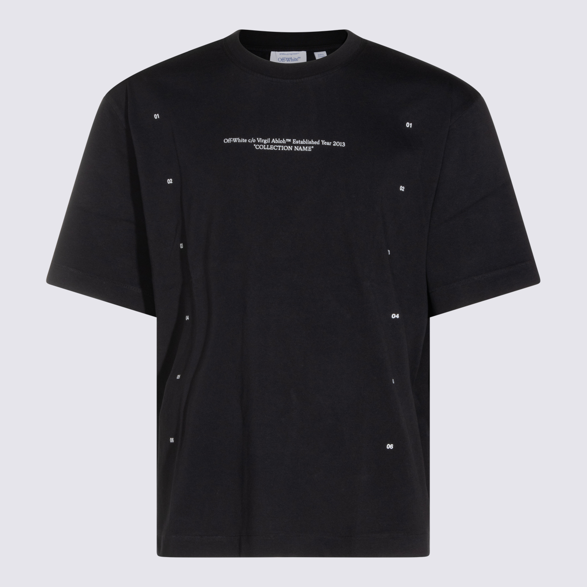 [Off-White] T-shirts Short Sleeve FW26 OMAA120F26JER00F001