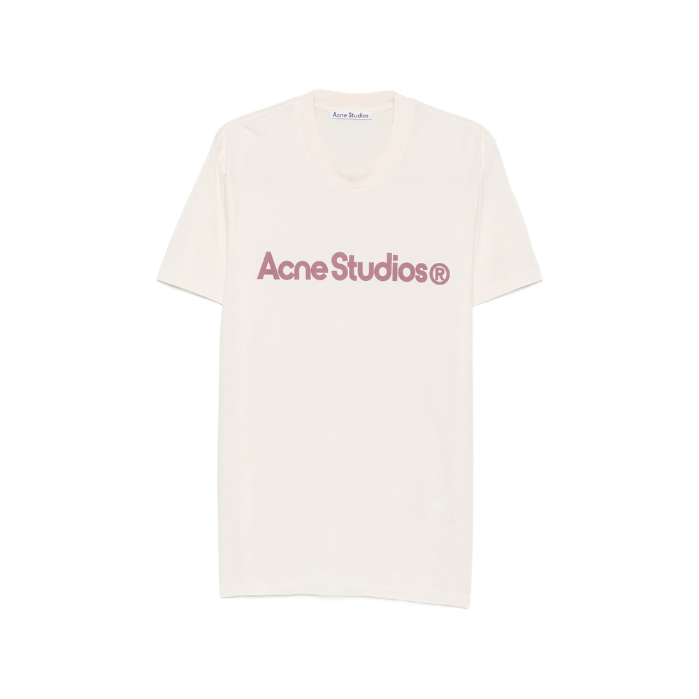 [Acne Studios] T-shirts Short Sleeve FW26 CL0489  PPINK