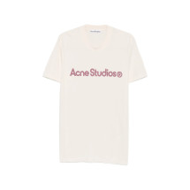 [Acne Studios] T-shirts Short Sleeve FW26 CL0489  PPINK