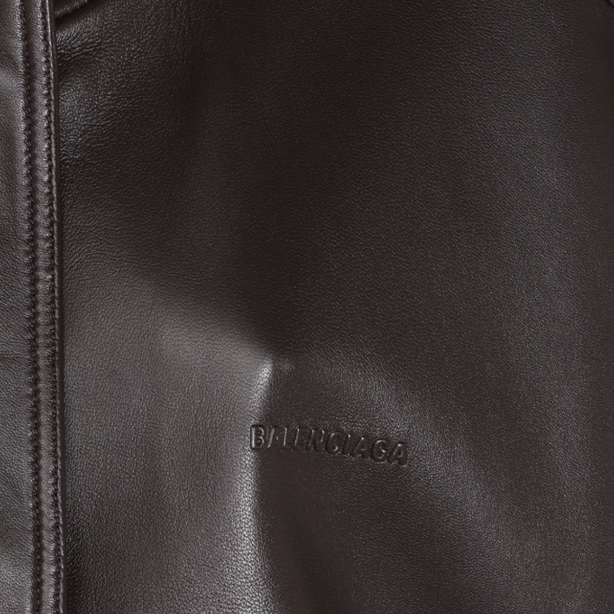 [Balenciaga] Leather Jacket FW26 A002FVTUS302505