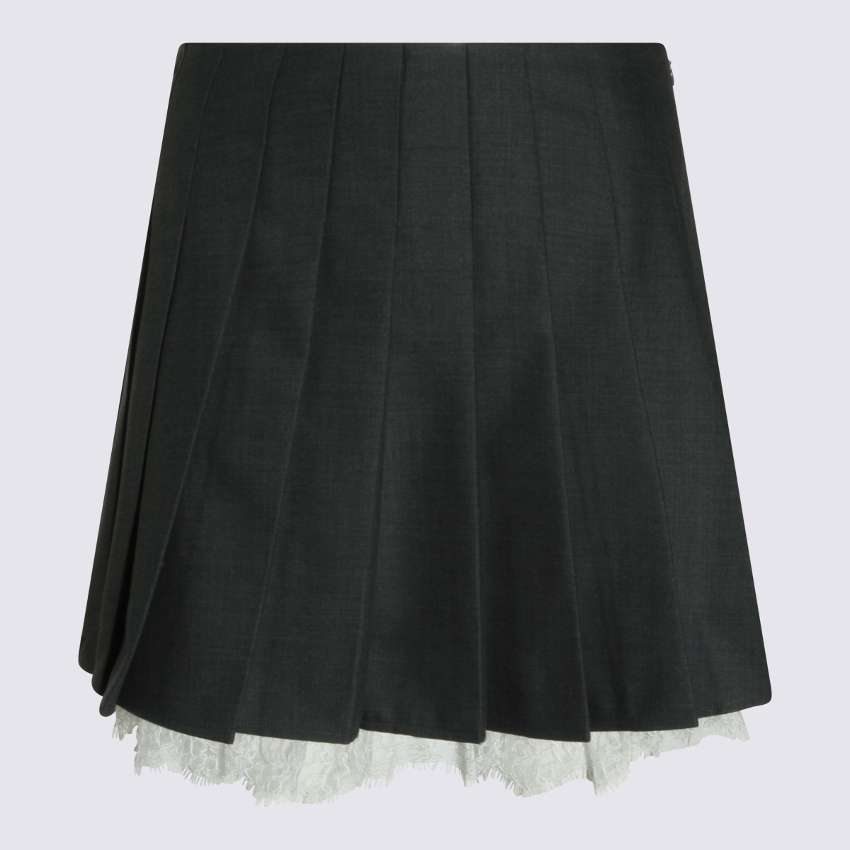 [Self - portrait] Mini skirt FW26 PF26006SKGRGREY