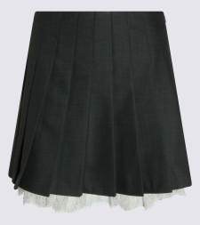 [Self - portrait] Mini skirt FW26 PF26006SKGRGREY