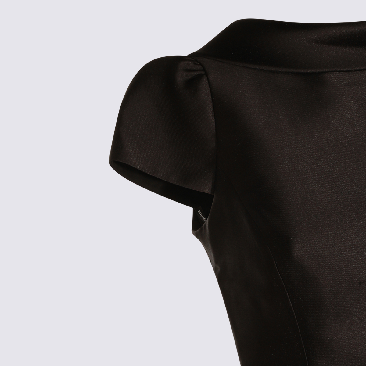 [Self - portrait] Short sleeve dress FW26 PF26097SBBLACK