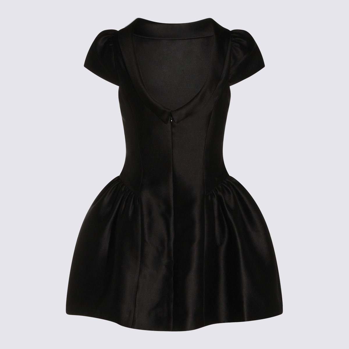 [Self - portrait] Short sleeve dress FW26 PF26097SBBLACK