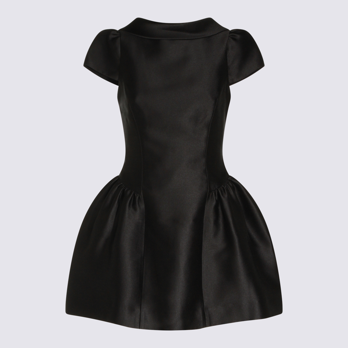 [Self - portrait] Short sleeve dress FW26 PF26097SBBLACK