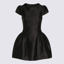 [Self - portrait] Short sleeve dress FW26 PF26097SBBLACK