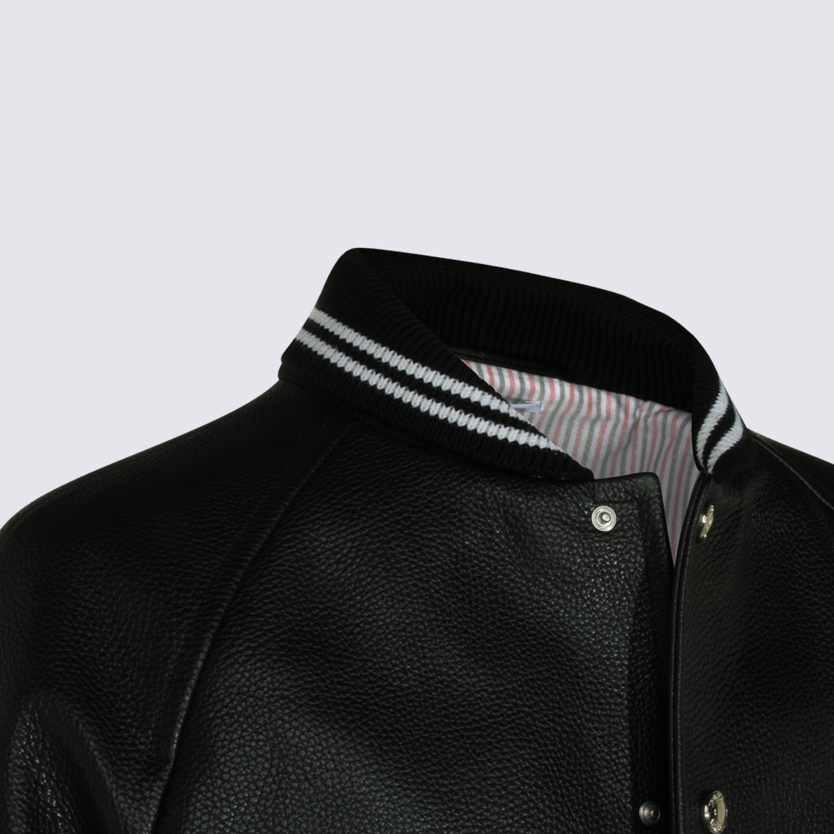 [Thom Browne] Leather Jacket FW26 MJO262YL0149001