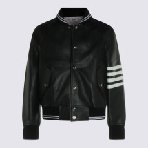 [Thom Browne] Leather Jacket FW26 MJO262YL0149001