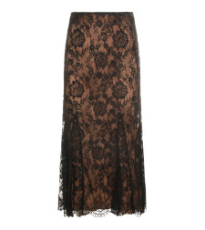 [Self - portrait] Long skirt FW26 PF26032MSKBBLACK