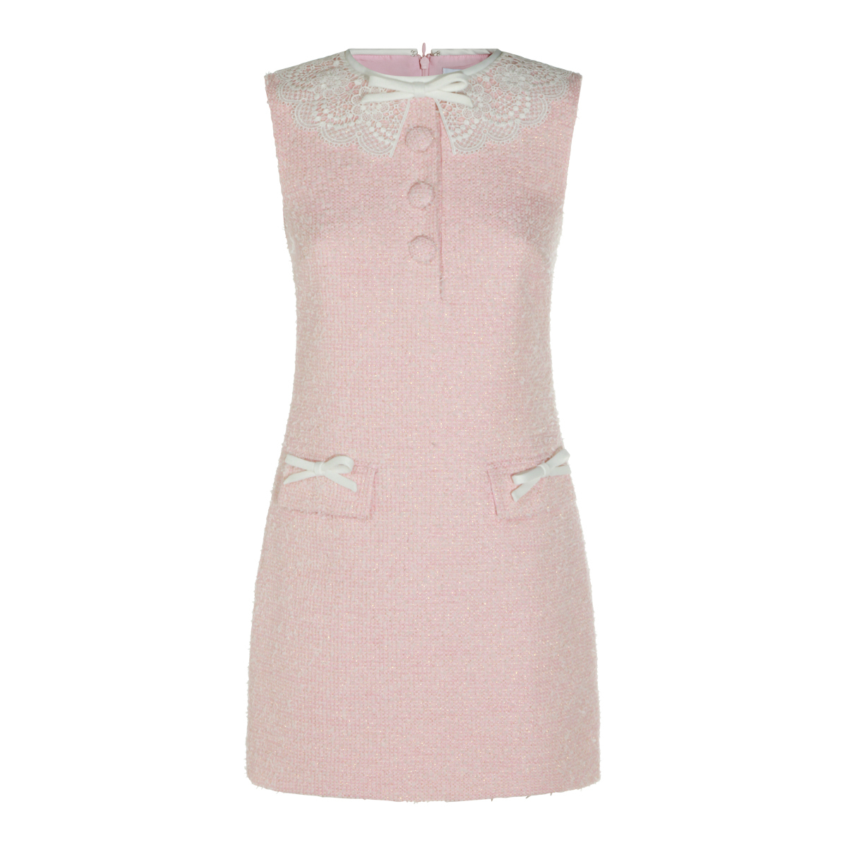 [Self - portrait] Sleeveless dress FW26 PF26002SCPPINK