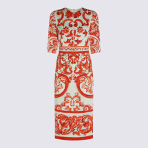 [Dolce & Gabbana] Short sleeve dress FW26 F6EAJTGDDRJS9000