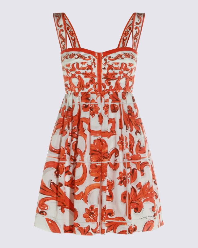 [Dolce & Gabbana] Sleeveless dress FW26 F6UT1TGDDRLS9000