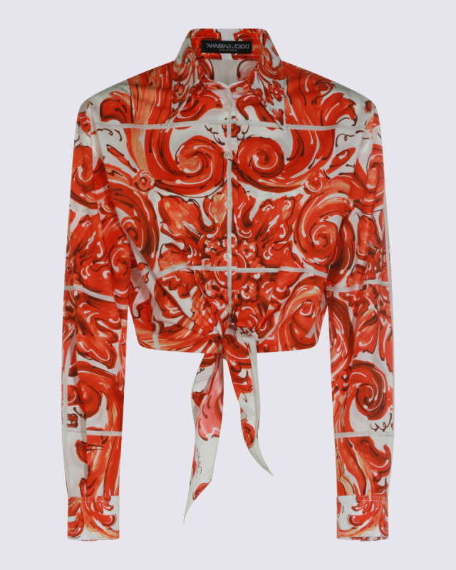 [Dolce & Gabbana] Blouse FW26 F5S65TGDDRDS9000