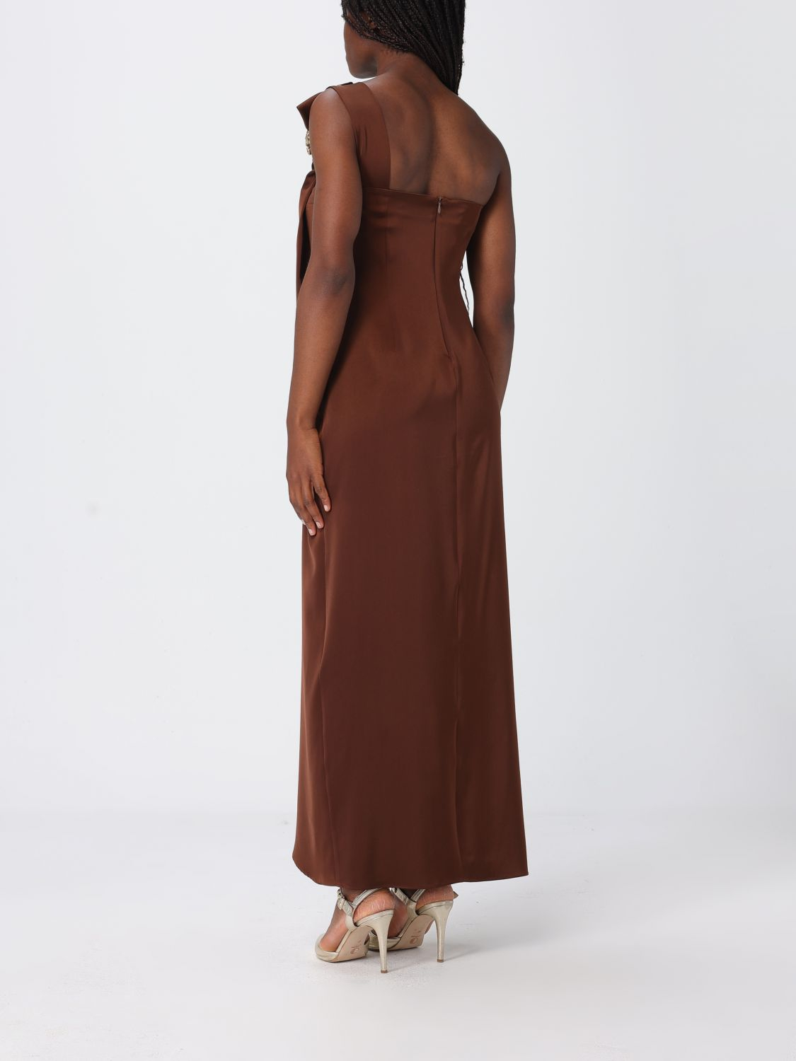 [H COUTURE] Sleeveless dress SS26 HV38754647 TABACCO