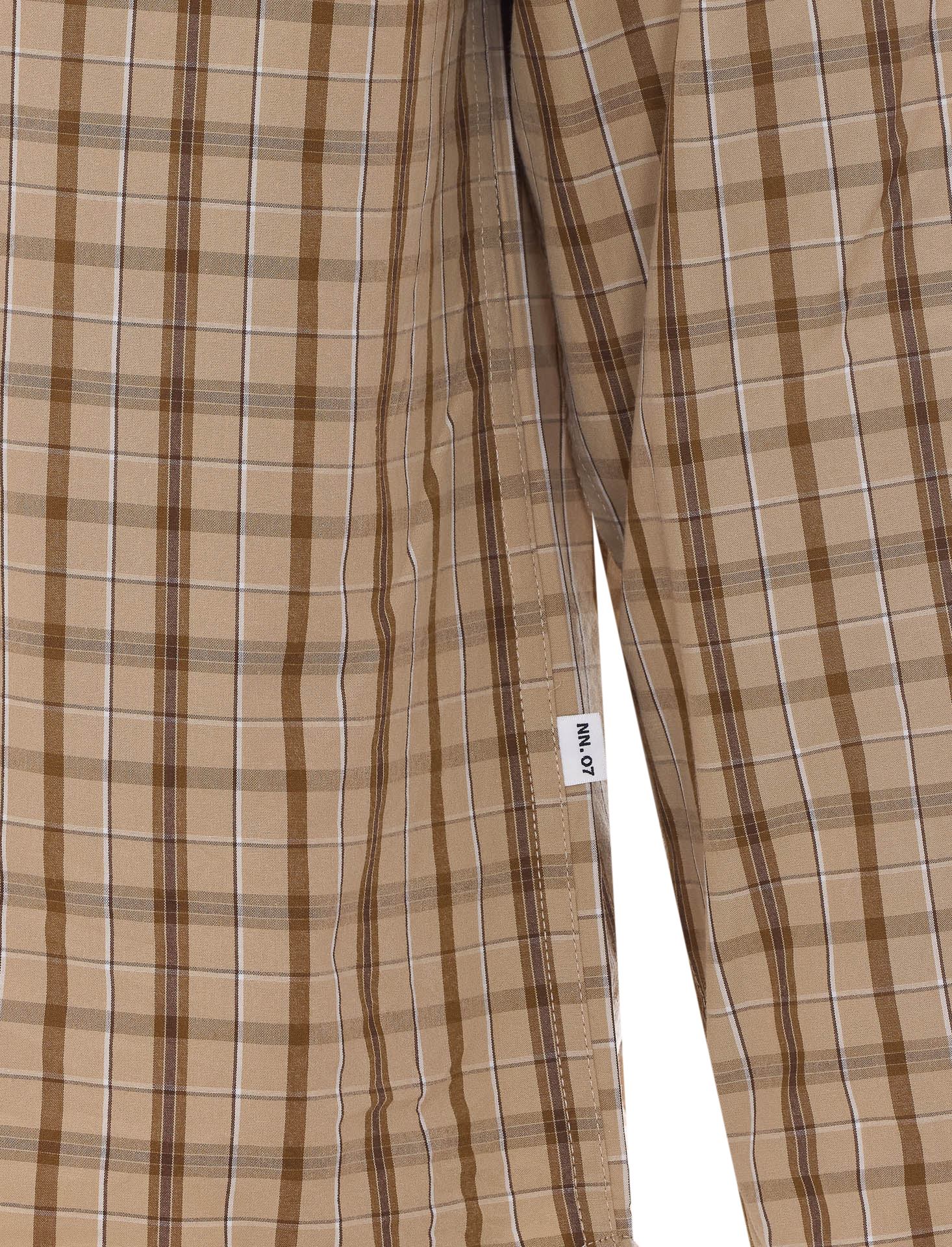 [NN07] Shirts Long Sleeve SS26 2610000738KHAKI CHECK