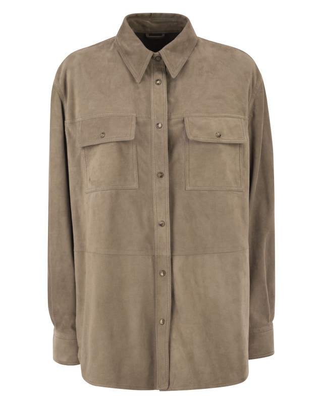 [Brunello Cucinelli] Shirts Long Sleeve SS26 MPCAL7436 C4191