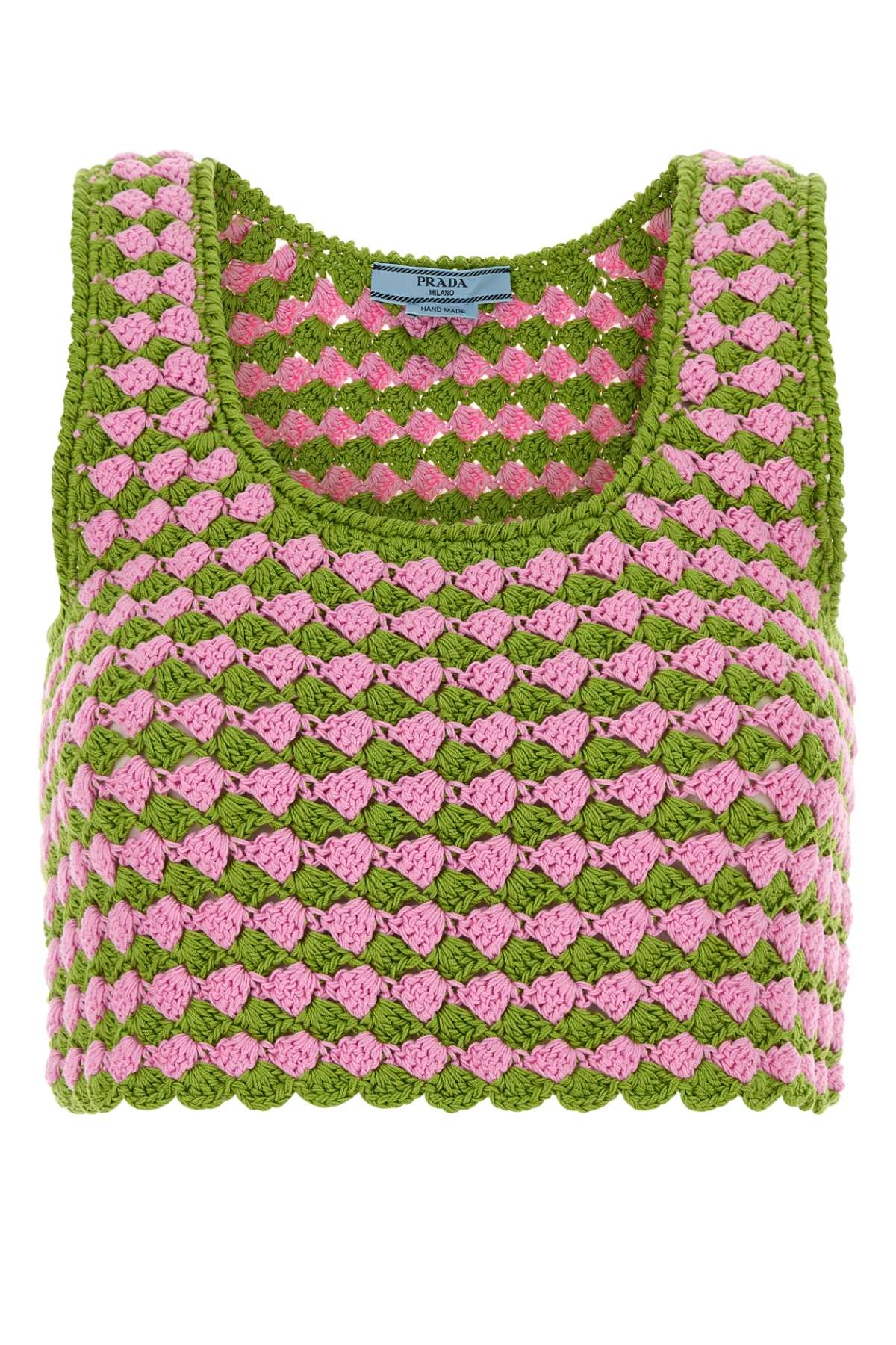 [Prada] Knitwear SS26 P29B65SOOO16SX F0MEX