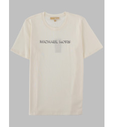 [MICHAEL BY MICHAEL KORS] T-shirts Short Sleeve FW26 MT6528597J_110BONE