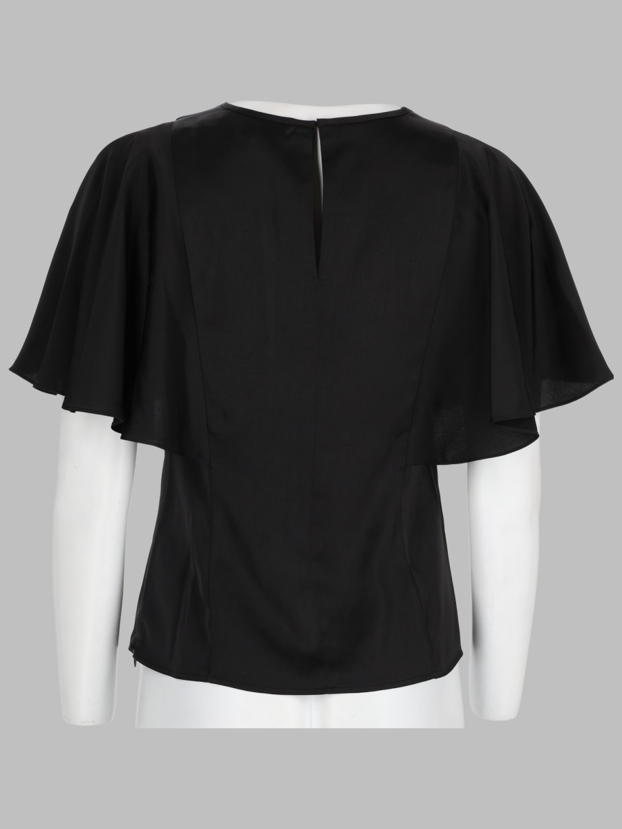 [MICHAEL BY MICHAEL KORS] T-shirts Short Sleeve FW26 MT6411QAYJ_001BLACK