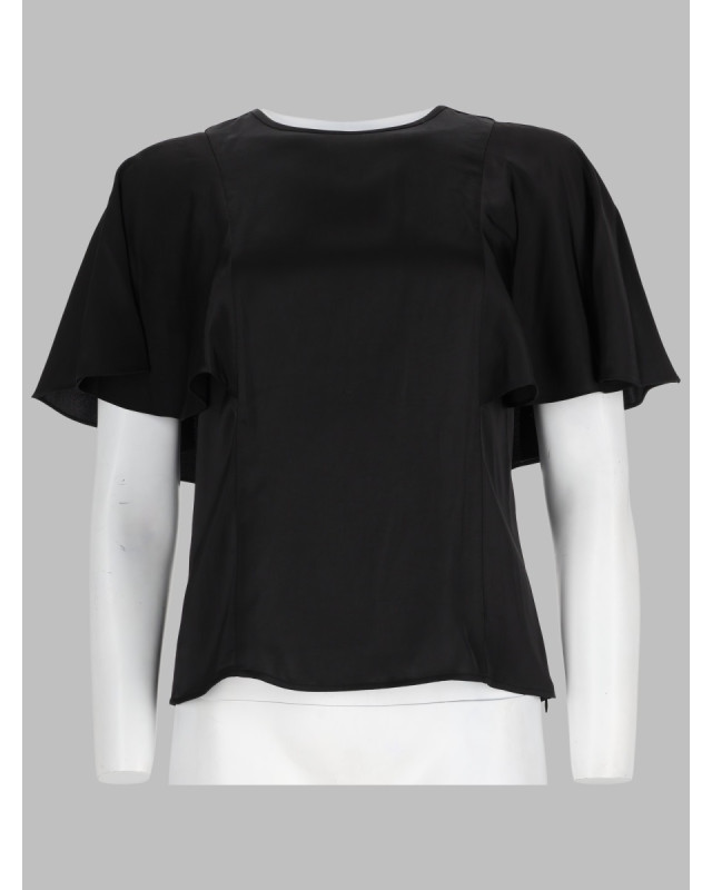 [MICHAEL BY MICHAEL KORS] T-shirts Short Sleeve FW26 MT6411QAYJ_001BLACK