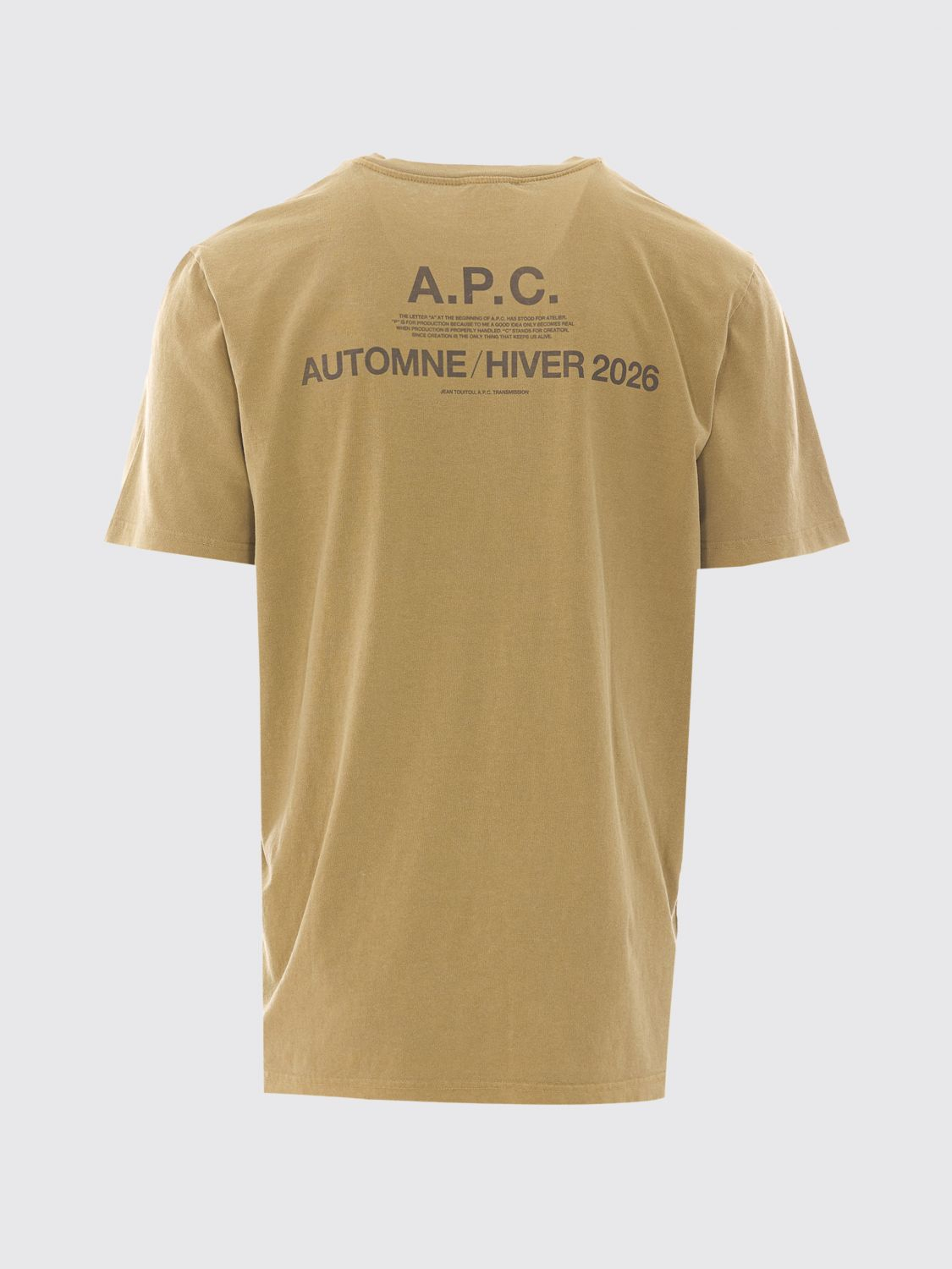[A.P.C.] T-shirts Short Sleeve FW26 COHBSM26470 JAB