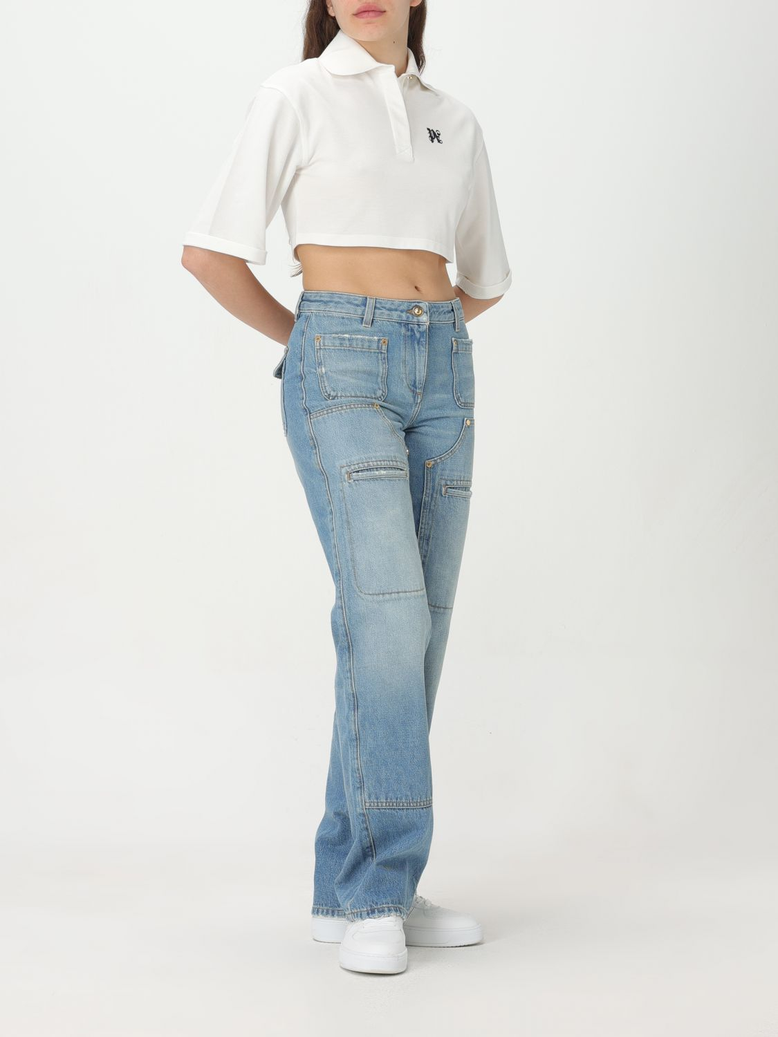 [Palm Angels] T-shirts Short Sleeve FW25 PWGB012S24FAB001 0310