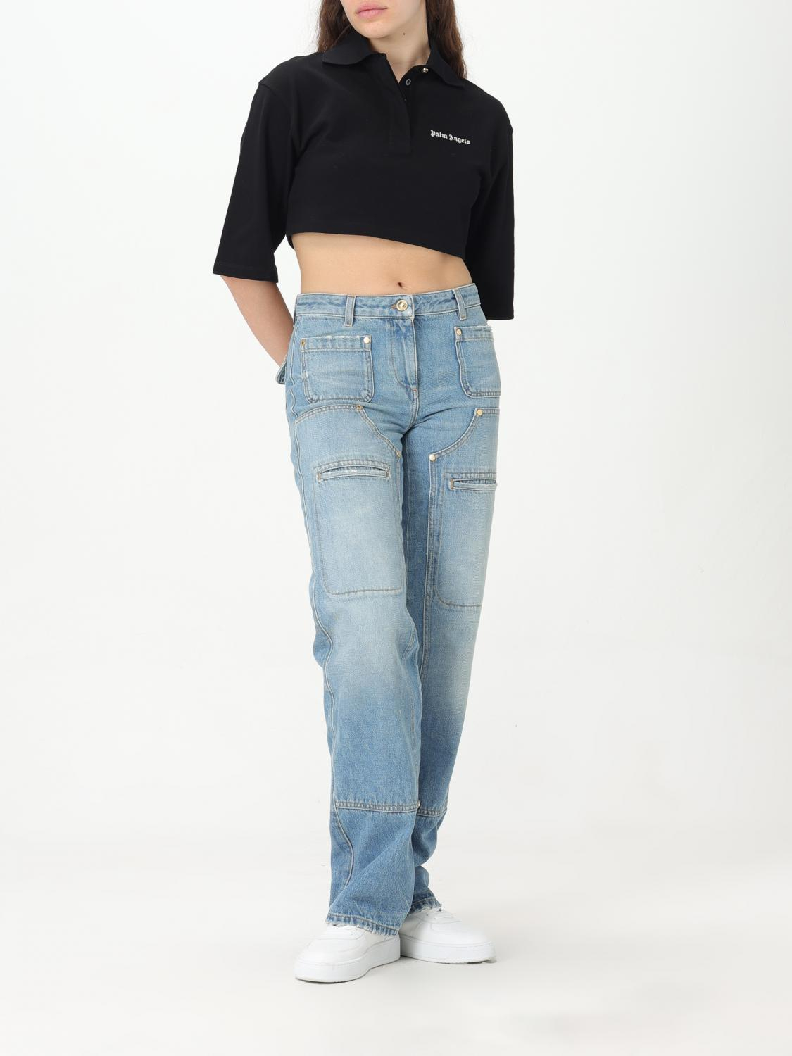 [Palm Angels] T-shirts Short Sleeve FW25 PWGB012S24FAB003 1003