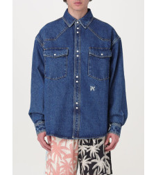 [Palm Angels] Shirts Long Sleeve FW25 PMYD023R24DEN002 4001