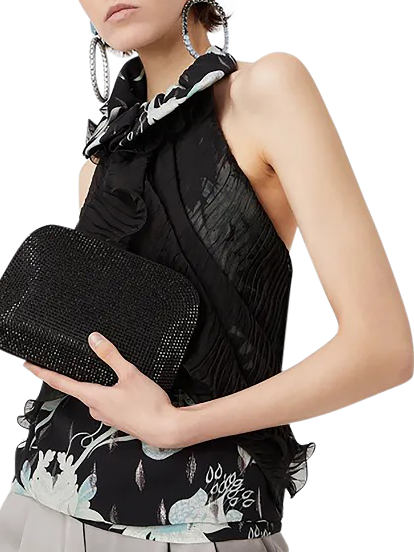 [Giorgio Armani] Clutch bag FW26 Y1C097YFW1A80001 BLACK