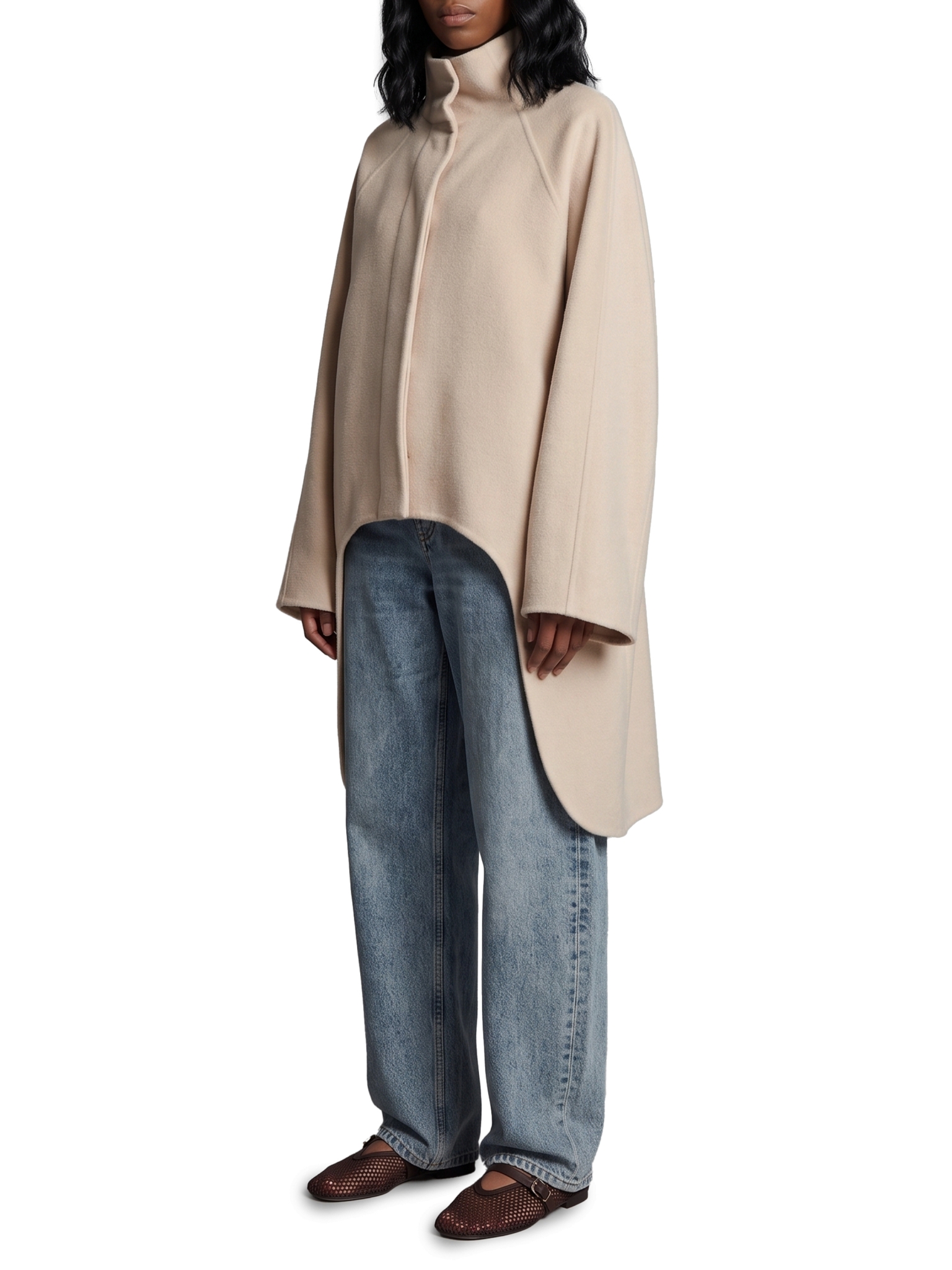 [Alaia] Coat FW26 AA9M1207T500D__110