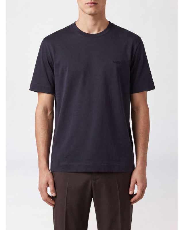 [ZEGNA] T-shirts Short Sleeve SS26 UH360A3H765 B09