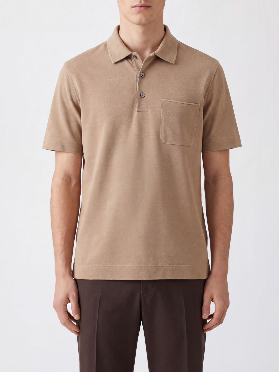 [ZEGNA] T-shirts Short Sleeve SS26 UH392A3H752 N03