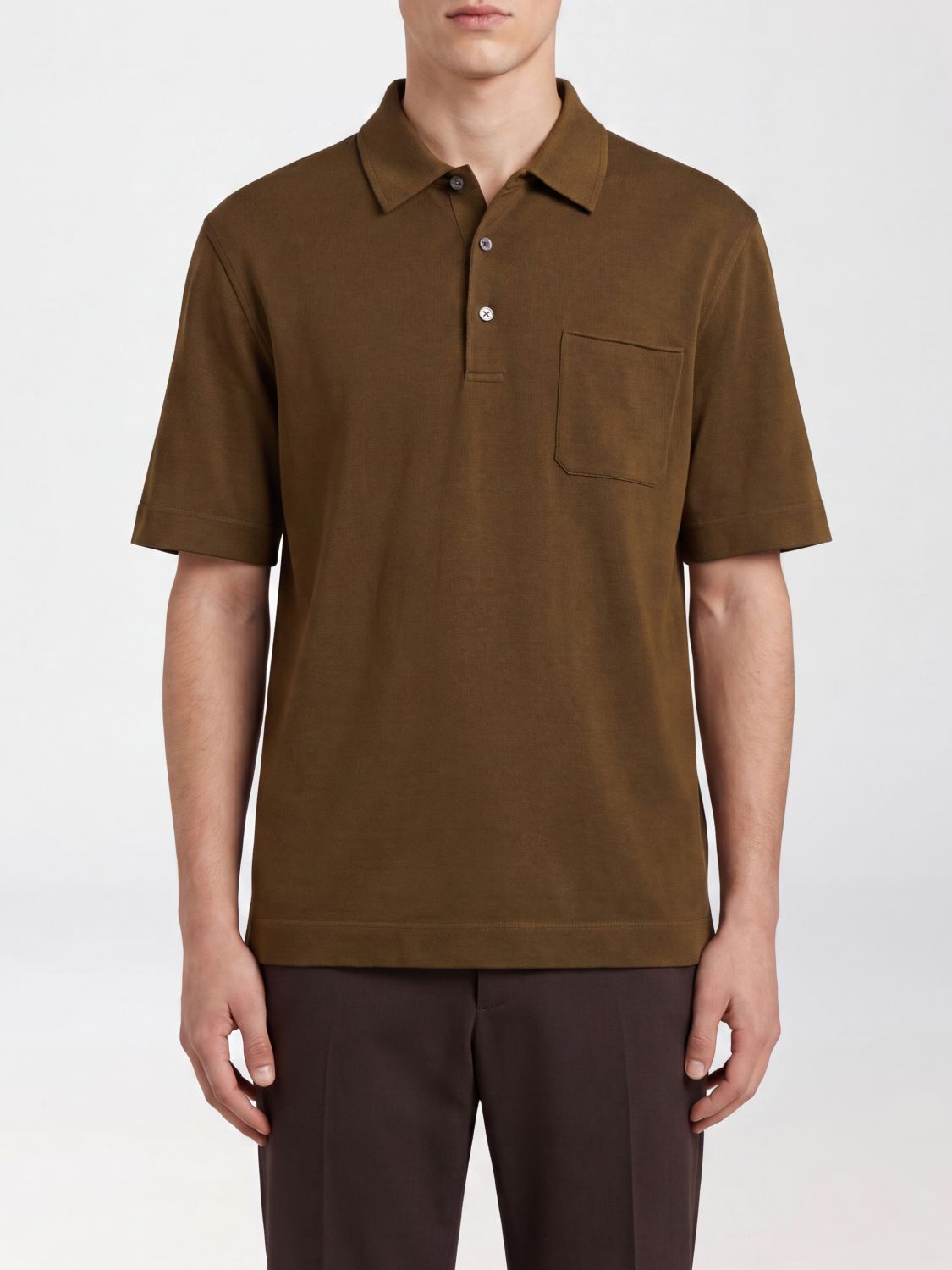 [ZEGNA] T-shirts Short Sleeve SS26 UH392A3H752 V04
