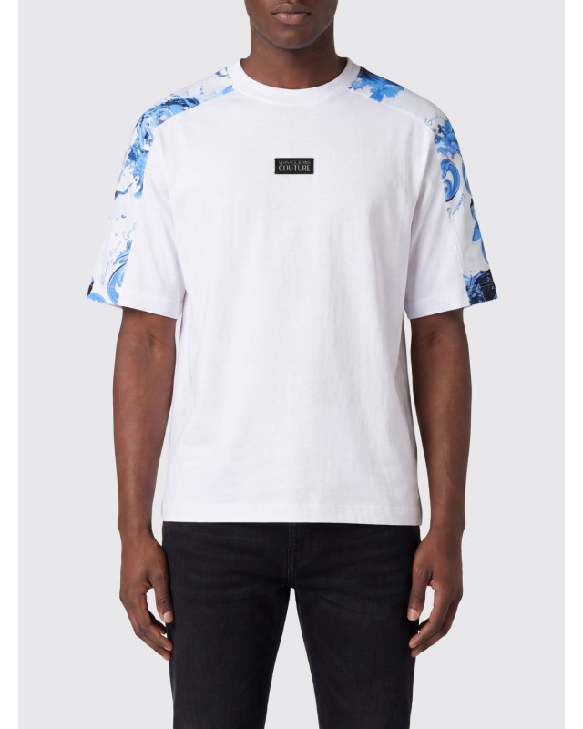 [VERSACE JEANS COUTURE] T-shirts Short Sleeve SS26 80GAH610JS543 OE8