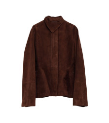 [Alaia] Leather Jacket FW26 AA9V1317L053D719