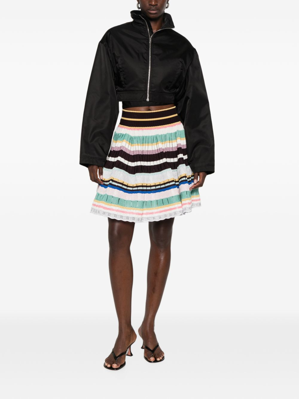 [Alaia] Mini skirt FW26 AA9J2627K226D910