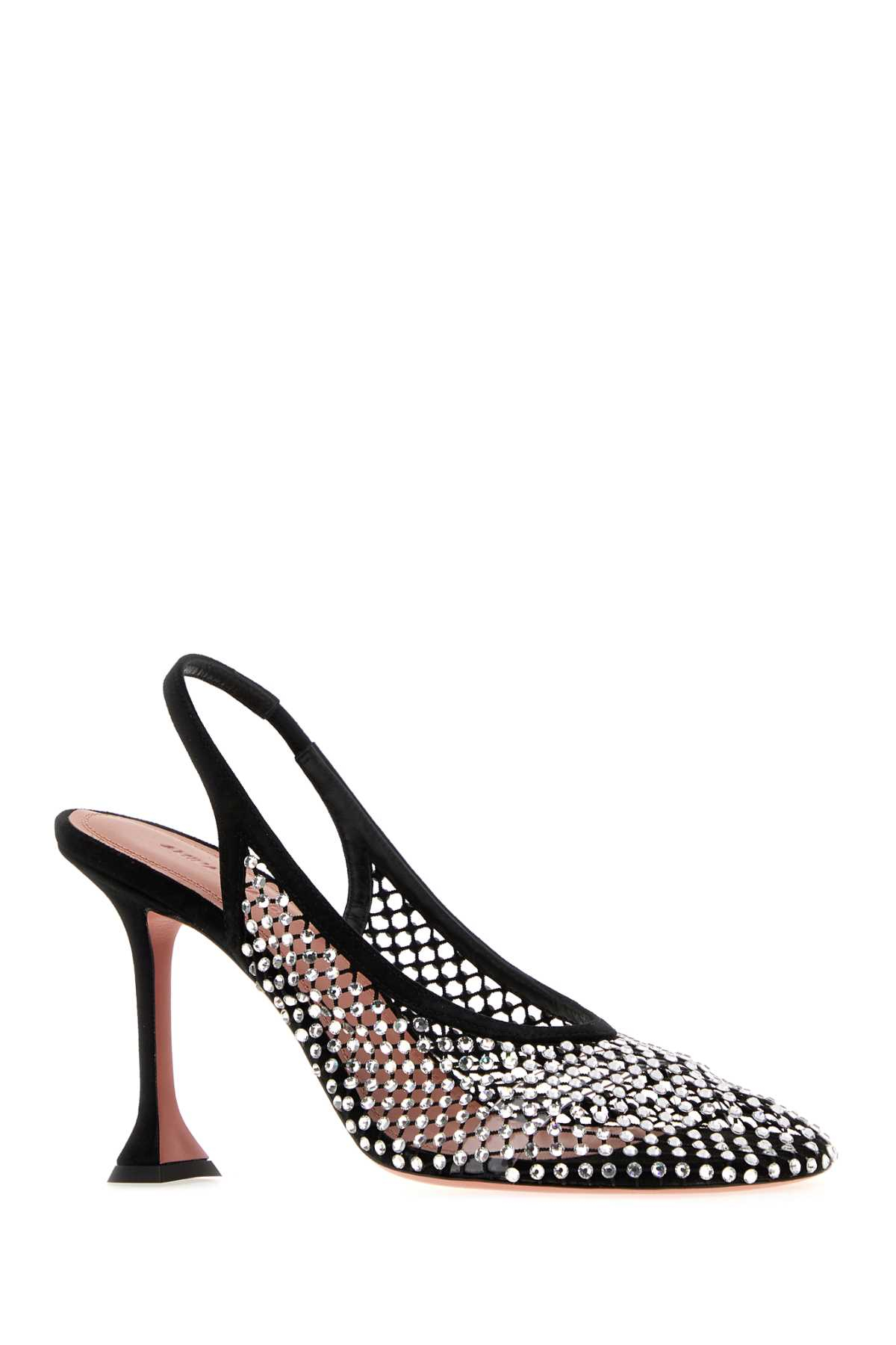 [Amina Muaddi] Pumps SS26 DOLLYCRYSTALNETSLING95 BLAWH