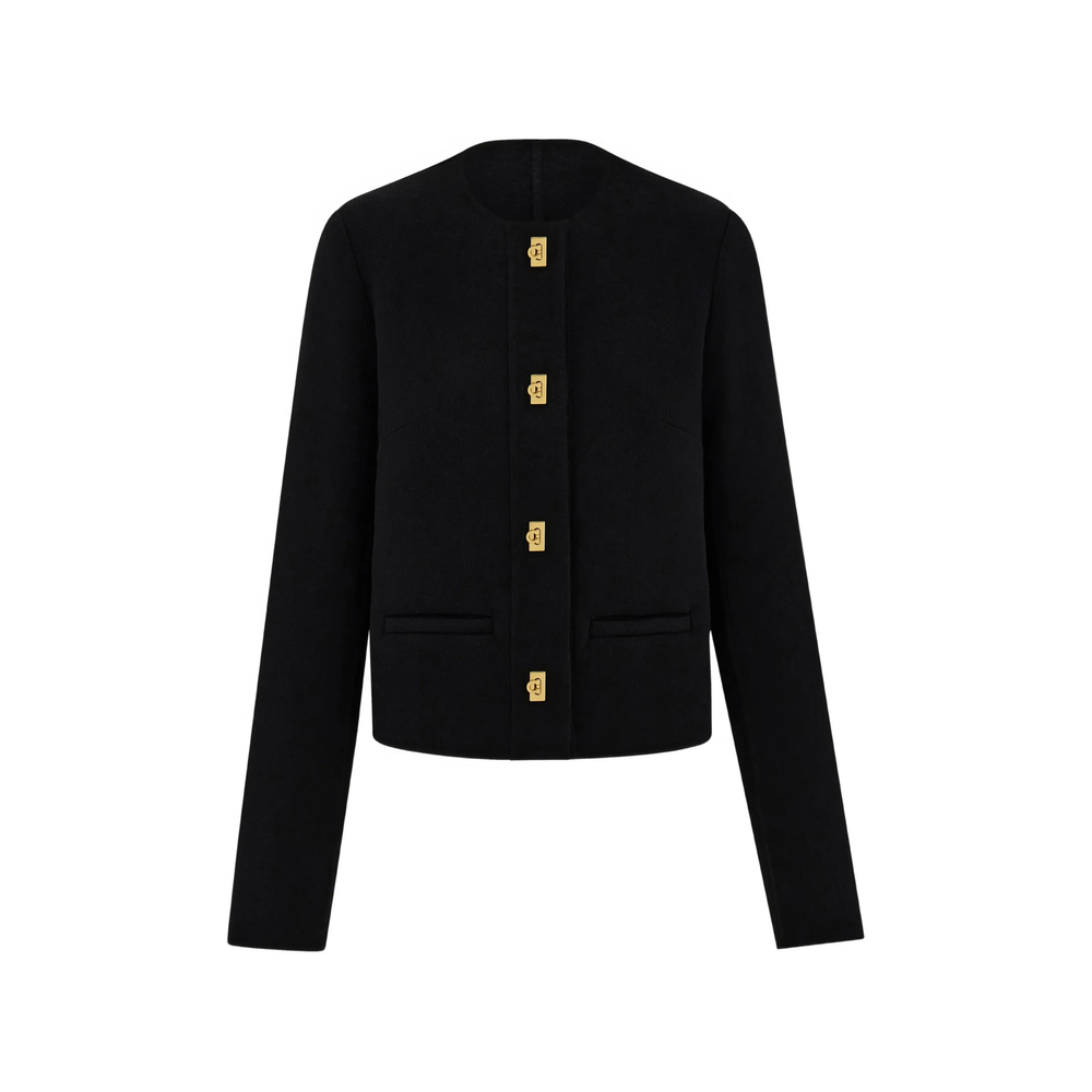 [Ferragamo] Jacket FW26 13I627 0795935 NERO