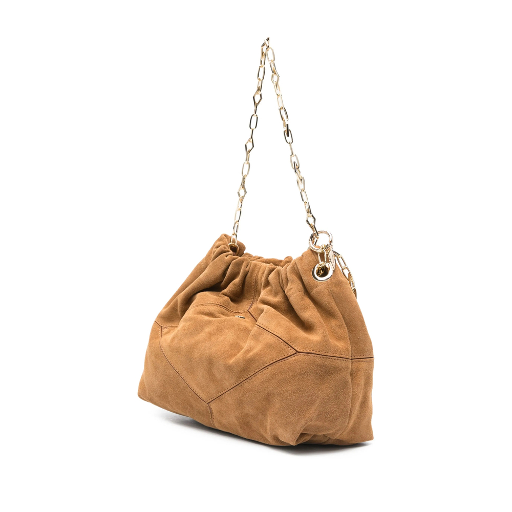 [Ba&sh] Shoulder bag FW26 MINI JUNE S  COGNA