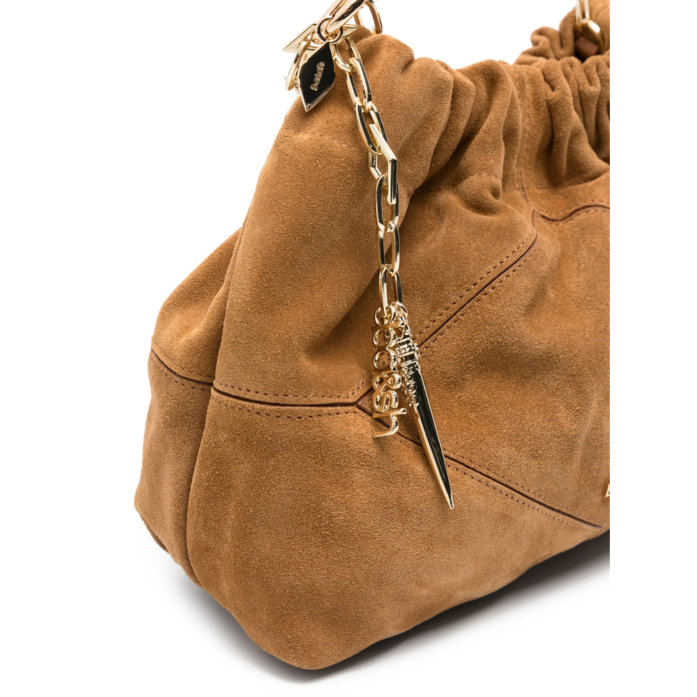 [Ba&sh] Shoulder bag FW26 MINI JUNE S  COGNA
