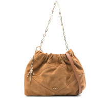 [Ba&sh] Shoulder bag FW26 MINI JUNE S  COGNA