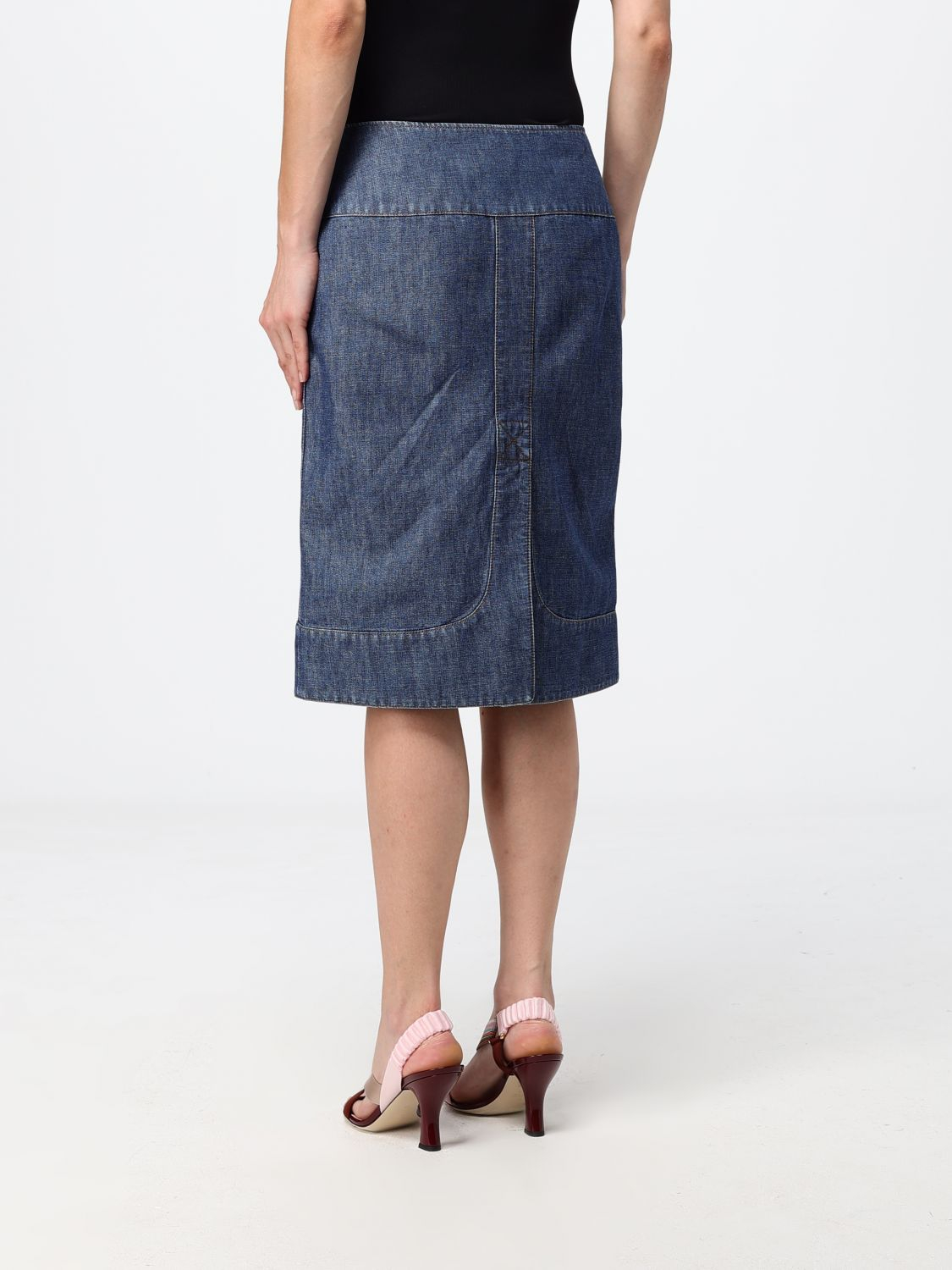 [Fendi] Midi skirt FW26 FLQ609AW8H F0QB0