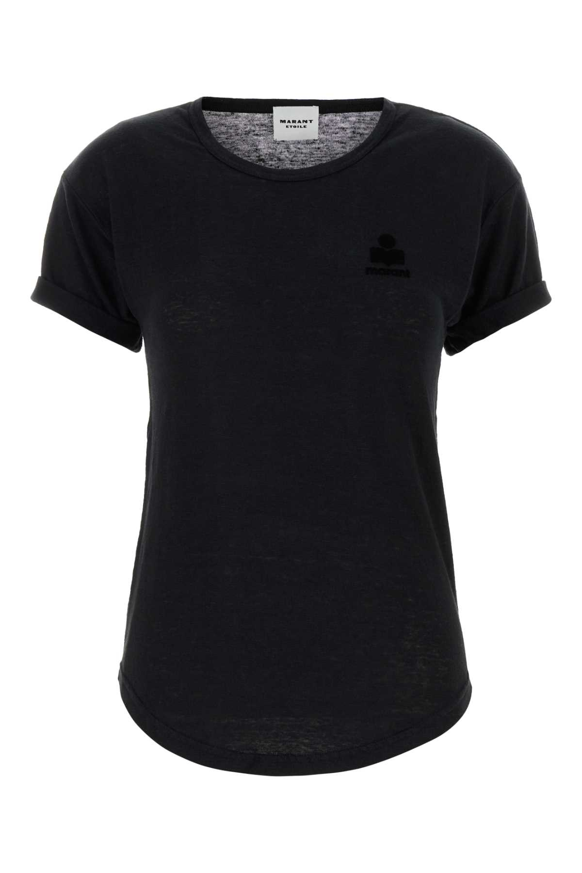[Isabel Marant Etoile] T-shirts Short Sleeve FW26 TS0315FAA1N09E 01BK