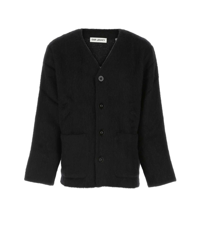 [Our Legacy] Knitwear FW26 M4206CBM BLACKMOHAIR