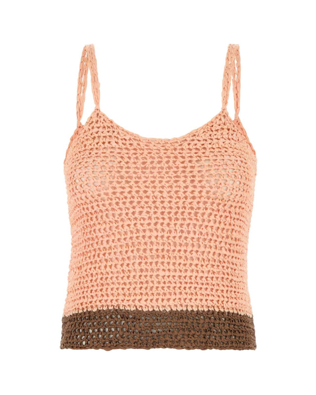 [LOEWE PAULA'S IBIZA] Tank top SS25 S616Y55K16 BEIGEBROWN