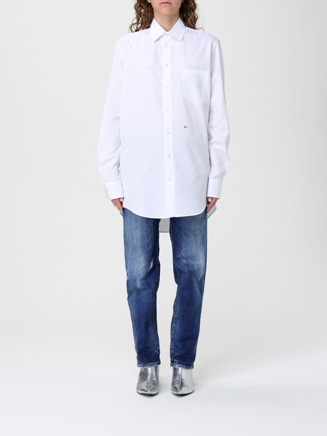 [Dsquared2] Shirts Long Sleeve SS26 S75DL0913S36275 100