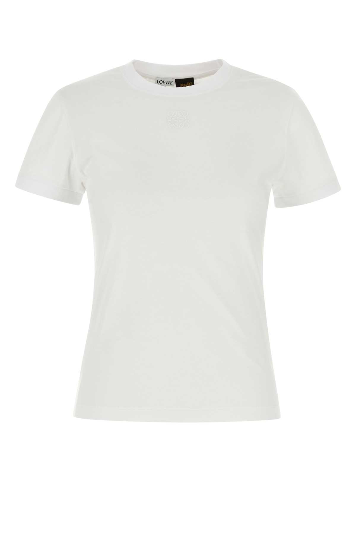 [LOEWE PAULA'S IBIZA] T-shirts Short Sleeve SS25 S616Y22X72 WHITE