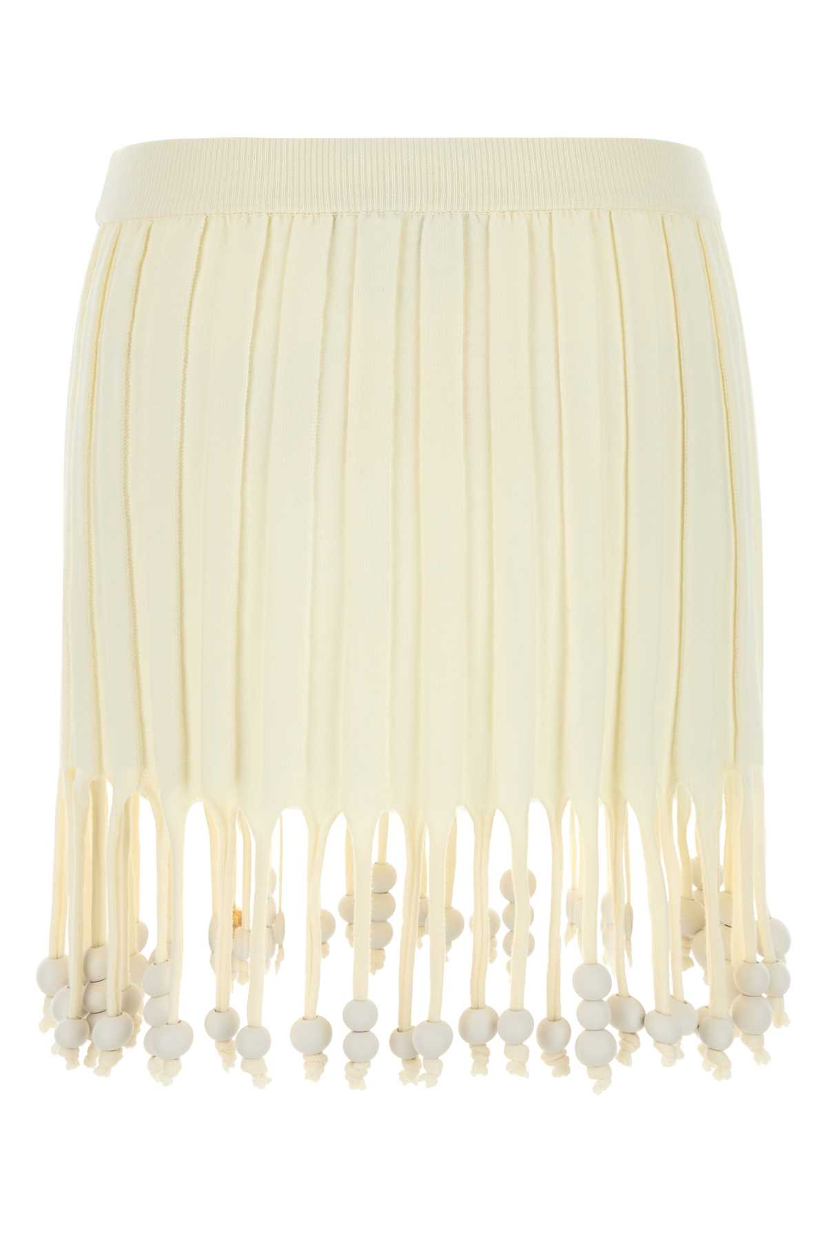 [LOEWE PAULA'S IBIZA] Mini skirt SS25 S616Y1LK09 ECRU