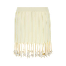 [LOEWE PAULA'S IBIZA] Mini skirt SS25 S616Y1LK09 ECRU